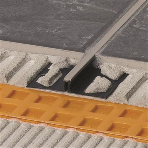 Joint de fractionnement pour carrelage DILEX-BWS Schlüter - hauteur 8,0 MM - longueur 2,50 M - Gris