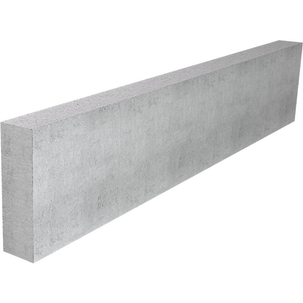 BORDURE P3 CE 6.0 - BETON GRIS