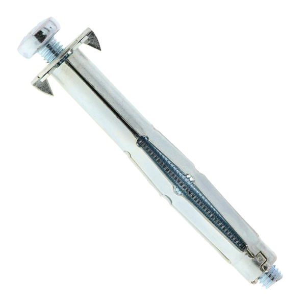 Cheville métallique CC Spit avec vis tête bombée pour corps creux - Ø 8 x 59 mm - 100 unités