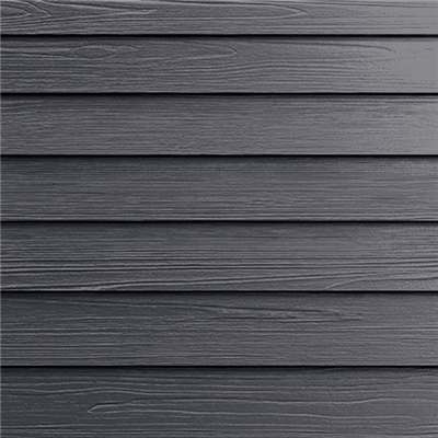 Bardage composite imitation bois - Hardie Plank - 180 MM x 8,00 MM - Long. 3,60 M - Gris Métal