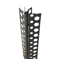 Cornière d'angle métallique en acier aluzinc pour plaque de plâtre - Galvaflex Pro 0149 - 3,00 mL