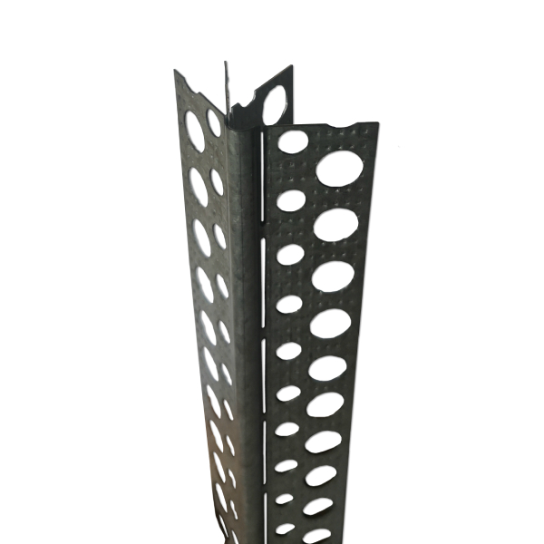 Cornière d'angle métallique en acier aluzinc pour plaque de plâtre - Galvaflex Pro 0149 - 3,00 mL