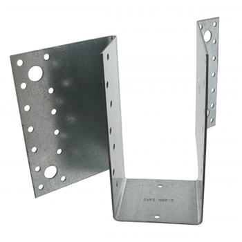 Sabot à angle 45° sens Gauche - largeur 38 MM - hauteur 106 à 159 MM