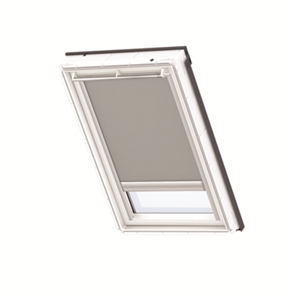 Store occultant Velux DKL pour fenêtre de toit UK04 - 134,0 CM x 98,0 CM - Gris