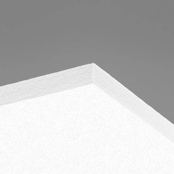 Panneau acoustique plafond et mur à coller - Ecophon Focus Levels - 120,0 CM x 60,0 CM - ép. 40,00 MM - Blanc