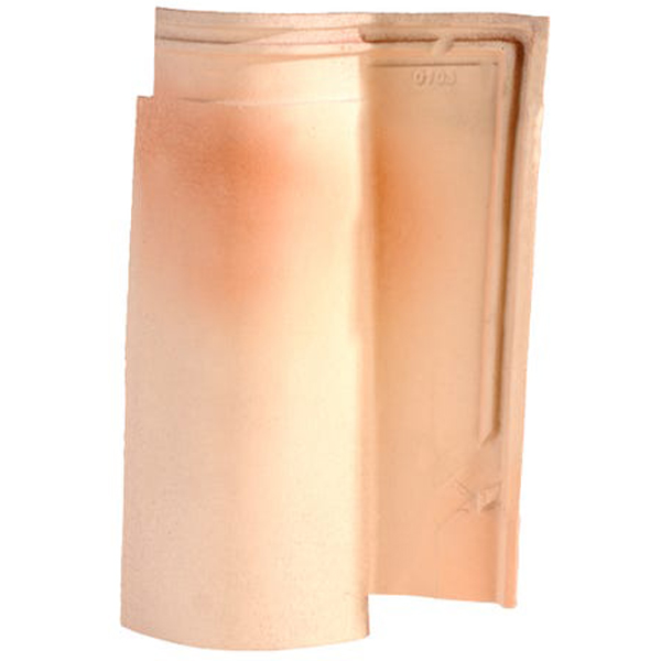 Tuile Médiane Plus terre cuite à double emboîtement - EDILIANS 101+ - Littoral flamme