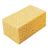 Éponge synthétique jaune pour gros nettoyages et gros lessivages - Taliaplast - 150 x 100 x 80 mm