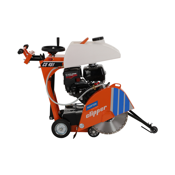 Scie à sol - CS 451 - Essence 4 temps 9.60 kW Norton Clipper