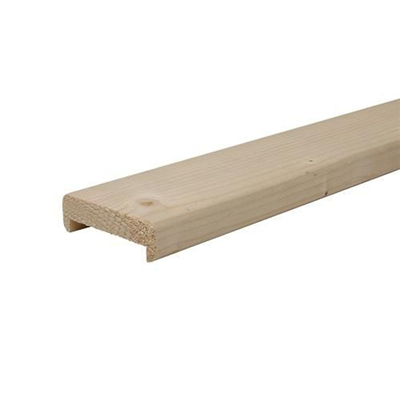 Nez de cloison en sapin du nord - bois PEFC - cloison de 53 MM - 70 MM x 30,00 MM - longueur 2,50 M