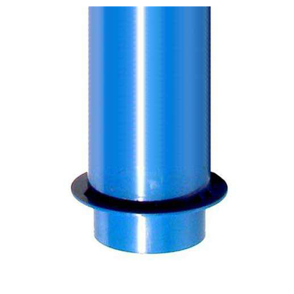 Tube fourreau à collerette D - diam 90 mm - Lg  600-635 mm