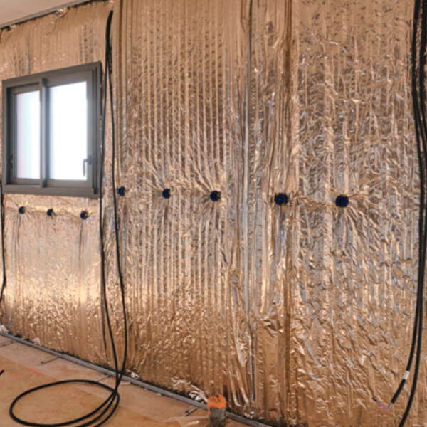 Isolant réflecteur alvéolaire Hybris thermique phonique étanche - R=4,25 m².K/W 2,80 M x 1,20 M ép. 140,00 MM