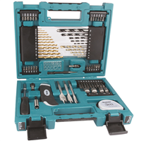Coffret de 71 accessoires de vissage et perçage Makita Maccess avec embouts mèches et forets