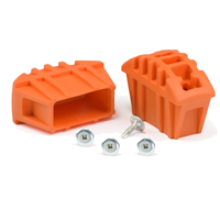 Sabot marchepied Tubesca MP PRO pour montant de 50 x 25 mm (la paire)