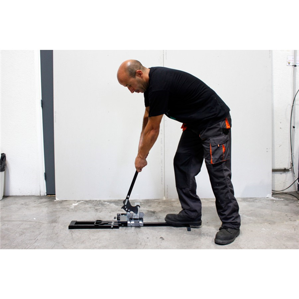 Duotop guillotine à rails et montants de 48 mm et tiges filetées de 6 mm