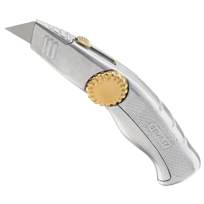 Cutter à lame rétractable Titan Fatmax Pro Stanley avec 10 lames trapèze