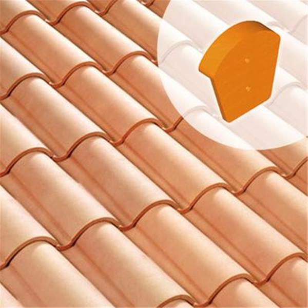 Fronton de faîtière ronde à emboîtement (36XG)