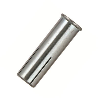 Cheville à frapper EDIA en métal M6 x 25 mm pour béton - Lot de 100