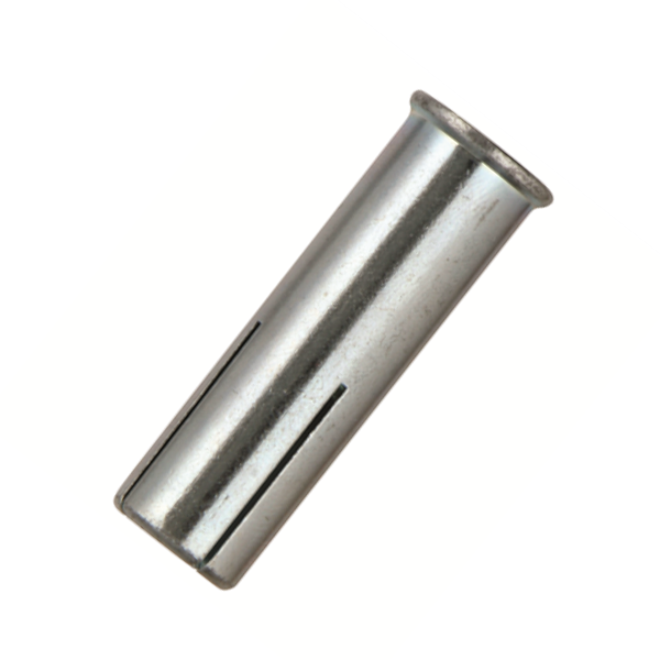 Cheville à frapper EDIA en métal M6 x 25 mm pour béton - Lot de 100