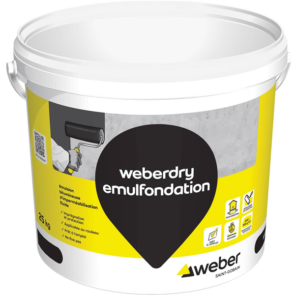WEBERDRY EMULFONDATION 25KG