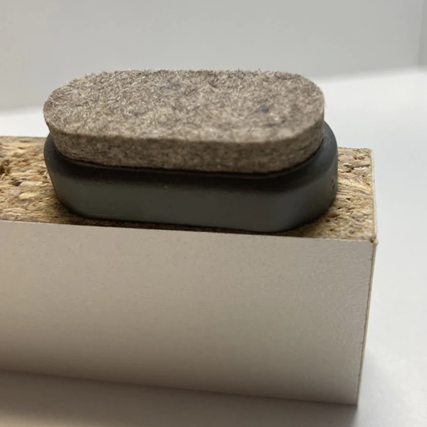 Ajile - 4 Pièces - Patin Glisseur En Feutre à Clouer à Usage