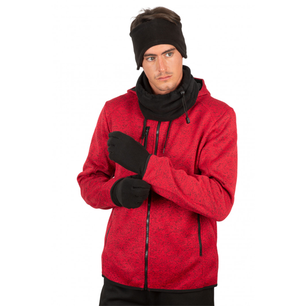 Bandeau polaire 100% polyester micro polaire - K-Up - taille 51 cm - coloris gris