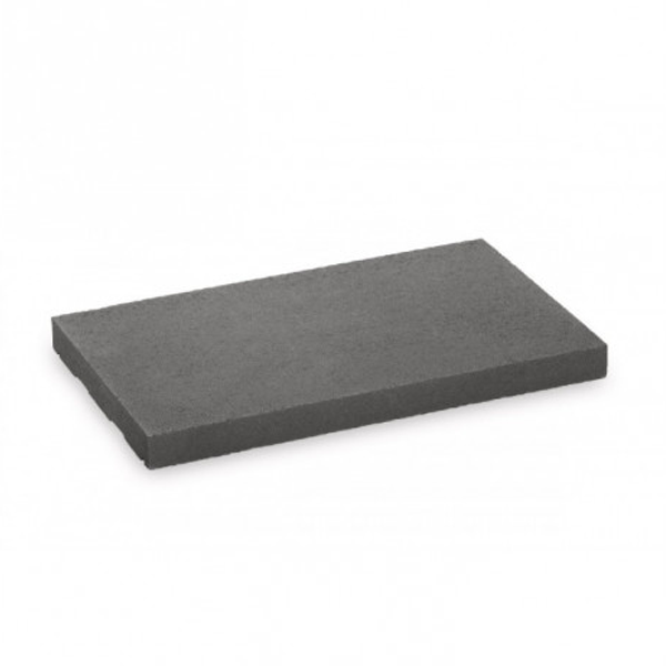 Chaperon de mur plat en béton - Noir anthracite - 50,0 CM x 30,0 CM x 4,00 CM