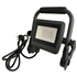 Projecteur chantier LED filaire - 21 x 24 x 6 cm - 30 W - 2700 lm - 6400 K - IP65 pour travaux extérieurs