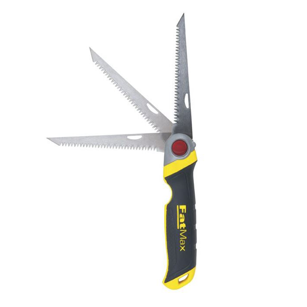 Scie à guichet lame rétractable Fatmax Stanley - 8 dents/pouce - Bois plâtre - Longueur 130 mm