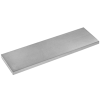 Chapeau de mur plat en béton - Fabemi - 50,0 CM x 30,0 CM - ép. 4,00 CM - Gris