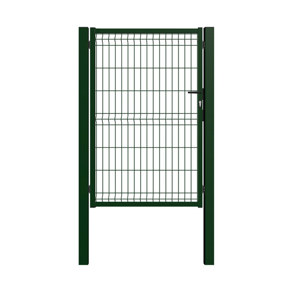 Portillon de jardin en acier galvanisé - Hercules - 1,00 m x 1,20 m - Vert RAL 6005