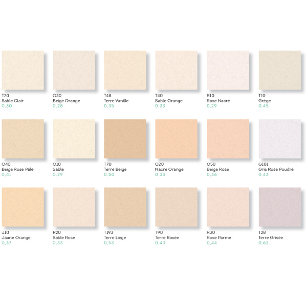 Enduit monocouche lourd OC3 pour maçonneries Rt3 - Parexi - G00 Blanc naturel Sac de 25 KG