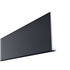 Planche de rive PVC Rivecel L9 à profil carré - Anthracite - Haut. 225,00 MM - ép. 9,00 MM - Long. 5,00 M