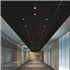 Dalle faux plafond 120 x 60 cm - Tonga A 40 - Bords droits - Couleur Noir - ép. 40 mm