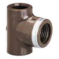 Hta té tar. 90° d25x3/4" ff