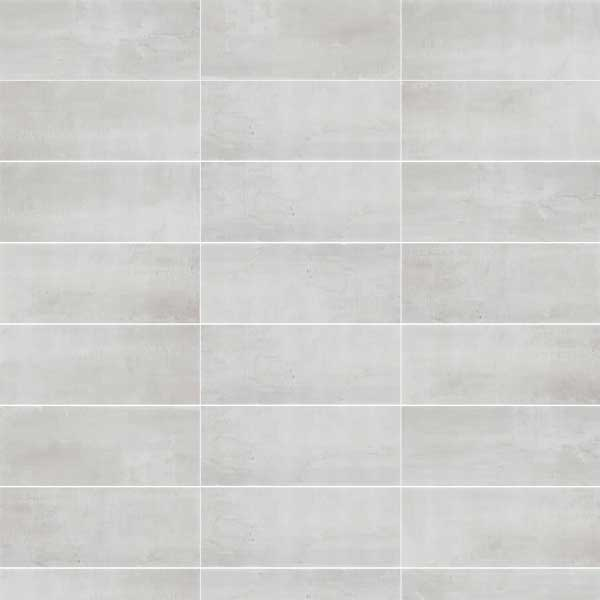 Carrelage imitation carreaux de ciment - Faïence salle de bain - Groove - 50,0 CM x 25,0 CM - ép. 8,50 MM - Perla