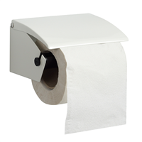 Distributeur de papier hygiénique pour rouleau standard - Blanka Rossignol - Acier - Blanc