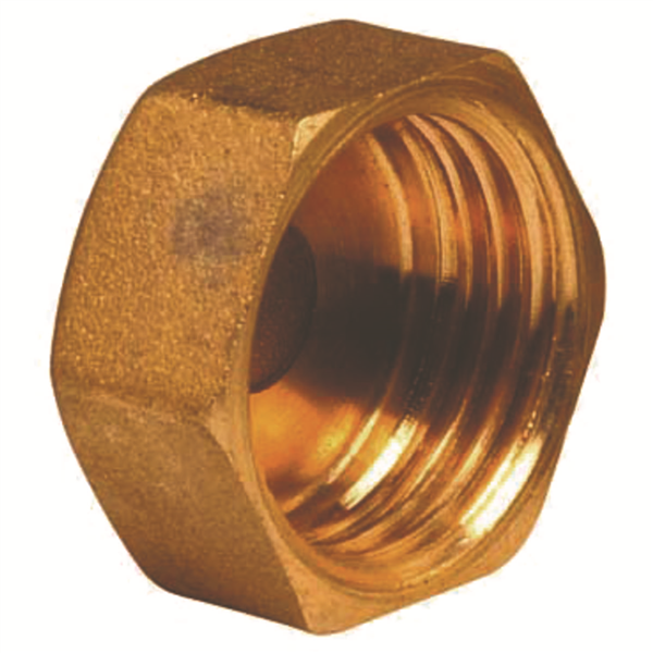 BOUCHON 300G LAITON FEMELLE 3/8 RACCORD LAITON A VISSER