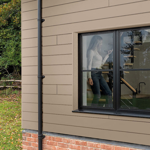 Lame de bardage Cedral Click finition Smooth - couleur Brun argile C03 - ép.12,0 MM - 186 MM x 3600 MM