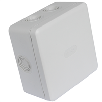 Boîte de dérivation étanche carrée IP55 115X115X55