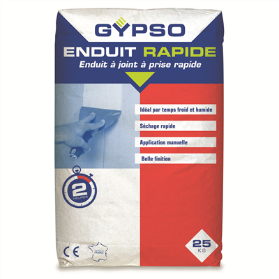 Enduit à joint à prise rapide 2h - GYPSO - sac de 25 kg