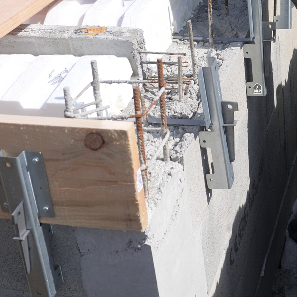 Entretoise pliée Charvin BAT EPS 20 Alu pour sabot de coffrage Cofra'Vit