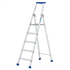 Escabeau marchepied 8 marches - Maxibat Tubesca - Hauteur accès 3,82 m - Aluminium