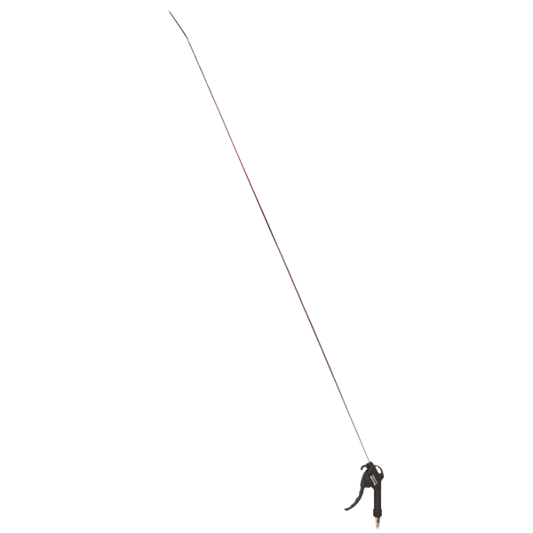 Soufflette progressive à bec long coudé de 1 mètre débit 10 m3/h 170 l/min