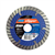 Disque diamant EXTREME UNIVERSAL TURBO - 300x20mm  Norton Clipper