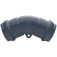 COUDE 2E 1/8 PVC 90 PN16