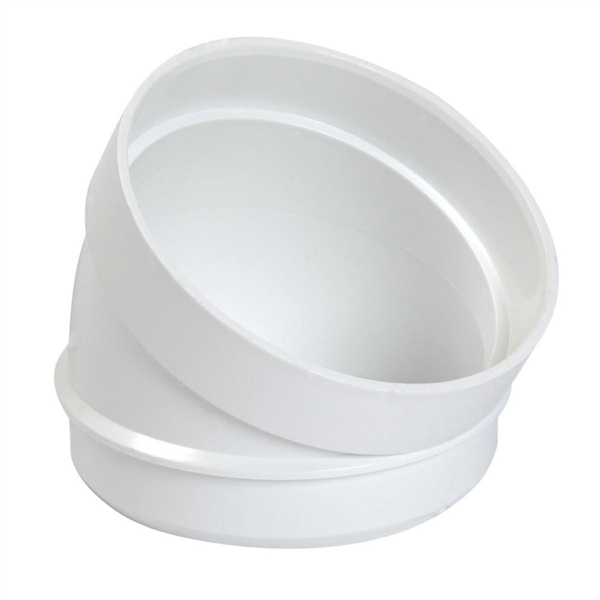 SECTEUR DE COUDE MF 30' D.100 BLANC