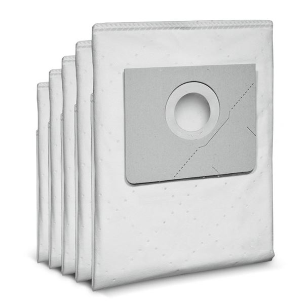 Sac filtrant toison pour aspirateur Kärcher NT35/1 et 361 Eco (paquet de 5)