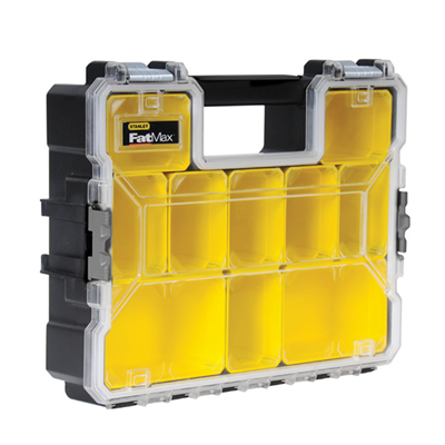 Organiseur étanche Fatmax Stanley 10 compartiments profondeur 64 mm