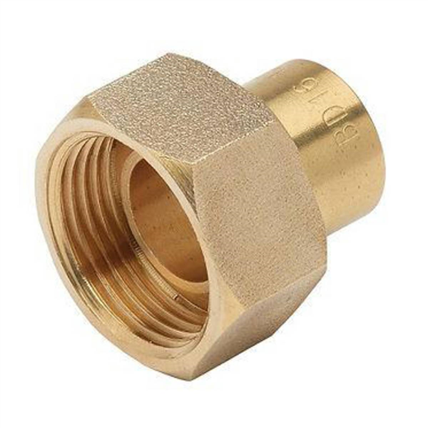 Raccord 2 pièces JPG DN12   écrou G 1/2" / CU14 + joint / sachet