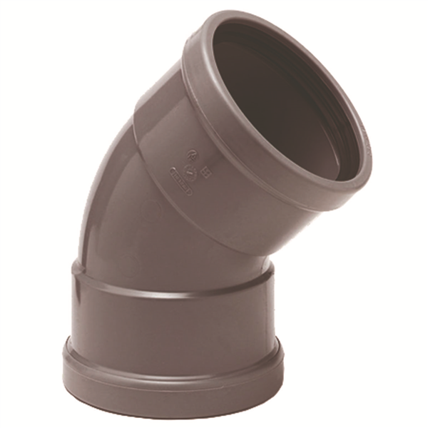 COUDE 45° F/F DIAM. 200 J.FIXE